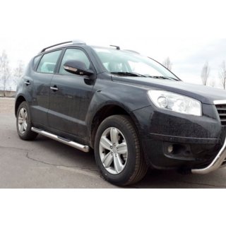 Siderør (2 stk., rustfrit stål) Geely Emgrand X7 2011– foto 4
