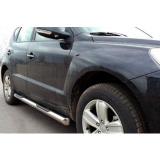 Siderør (2 stk., rustfrit stål) Geely Emgrand X7 2011– foto 1