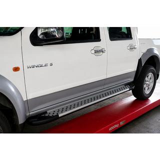 Sidetrin Allmond Grey (2 stk., aluminium) GreatWall Wingle 5 2006– foto 1
