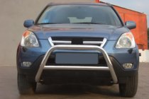 Honda CRV 2001–2006 Kængurubøjle WT005 (rustfrit stål) foto 1