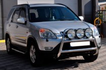 Honda CRV 2001–2006 Kængurubøjle WT018 (rustfrit stål) foto 2