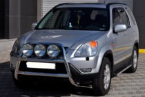 Honda CRV 2001–2006 Kængurubøjle WT018 (rustfrit stål) foto 3