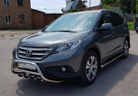 Honda CRV 2012–2016 Frontbeskyttelse WT003 (rustfrit stål) foto 4