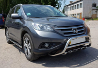Honda CRV 2012–2016 Frontbeskyttelse WT003 (rustfrit stål) foto 5