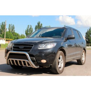 Bullbar WT002 (rustfrit stål) Hyundai Santa Fe 2 2006–2012 foto 2