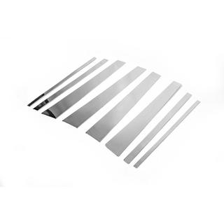 Dørstolpelister (8 stk., rustfrit stål) Toyota Land Cruiser Prado 120 2002–2009 foto 3