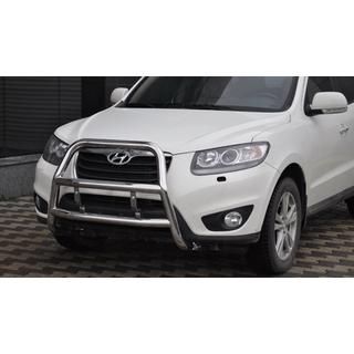 Kængurubøjle WT018 (rustfrit stål) Hyundai Santa Fe 2 2006–2012 foto 3