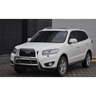 Kængurubøjle WT018 (rustfrit stål) Hyundai Santa Fe 2 2006–2012 foto 1