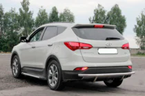 Hyundai Santa Fe 3 2012–2018 Bagbøjle AK002 (rustfrit stål) foto 3