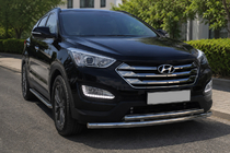 Hyundai Santa Fe 3 2012–2018 Frontbøjle ST014 (rustfrit stål) foto 1