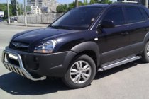 Hyundai Tucson JM 2004– Bullbar WT002 (rustfrit stål) foto 3