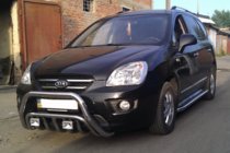 Kia Carens 1999–2012 Kængurugitter WT002 (rustfrit stål) foto 2