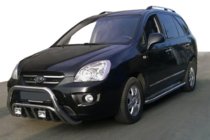 Kia Carens 1999–2012 Kængurugitter WT002 (rustfrit stål) foto 1