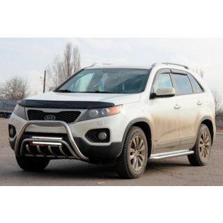 Kofangerbøjle WT002/2 (rustfrit stål) Kia Sorento II XM 2009–2014 foto 1