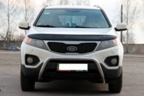 Kia Sorento II XM 2009–2014 Kængurugitter WT007 (rustfrit stål) foto 2