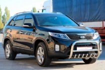 Kia Sorento II XM 2009–2014 Kængurubøjle WT021 (rustfri) foto 3