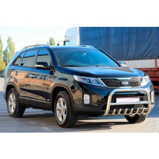 Kængurubøjle WT021 (rustfri) Kia Sorento II XM 2009–2014 foto 3