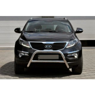 Bullbar WT006 (rustfrit stål) Kia Sportage 2010–2015 foto 1