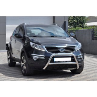 Bullbar WT006 (rustfrit stål) Kia Sportage 2010–2015 foto 2