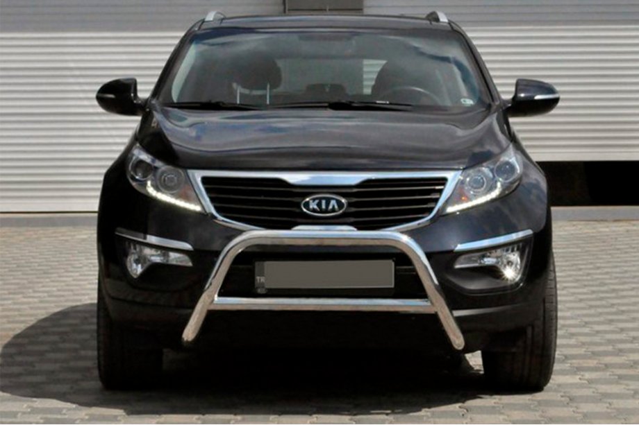 Kia Sportage 2010–2015 Bullbar WT006 (rustfrit stål) Image