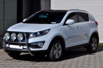 Kia Sportage 2010–2015 Kængurubøjle WT018 (rustfrit stål) foto 3