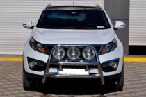Kia Sportage 2010–2015 Kængurubøjle WT018 (rustfrit stål) foto 2