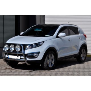 Kængurubøjle WT018 (rustfrit stål) Kia Sportage 2010–2015 foto 3
