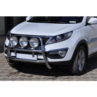 Kængurubøjle WT018 (rustfrit stål) Kia Sportage 2010–2015 foto 1