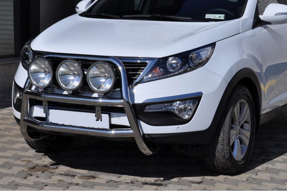Kia Sportage 2010–2015 Kængurubøjle WT018 (rustfrit stål) Image