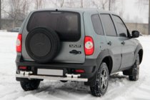 Chevrolet Niva 1998–2020 Bagbøjle AK015 (rustfri stål) foto 1