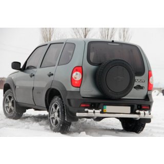 Bagbøjle AK015 (rustfri stål) Chevrolet Niva 1998–2020 foto 3