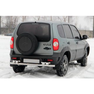 Bagbøjle AK015 (rustfri stål) Chevrolet Niva 1998–2020 foto 1