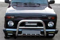 Lada Niva og Urban 1977– Bullbar QT006 (rustfrit stål) foto 1