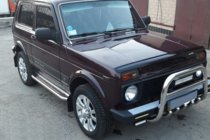 Lada Niva og Urban 1977– Bullbar QT006 (rustfrit stål) foto 2