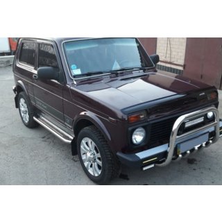 Bullbar QT006 (rustfrit stål) Lada Niva og Urban 1977– foto 2