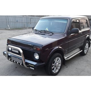 Bullbar QT006 (rustfrit stål) Lada Niva og Urban 1977– foto 3