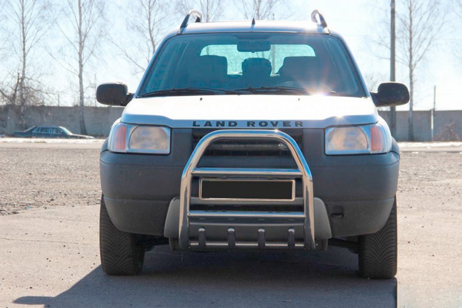 Land Rover Freelander I 1997–2006 Bullbar QT007 (rustfrit stål) Image