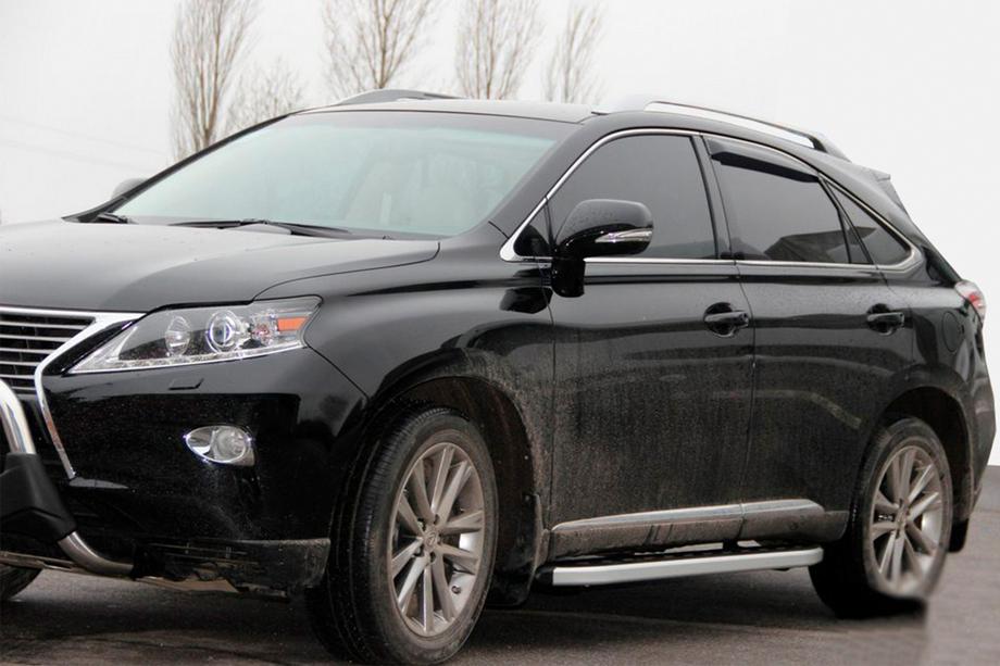 Lexus RX 2009–2015 Sidetrin Fullmond (2 stk., aluminium) Foto 3