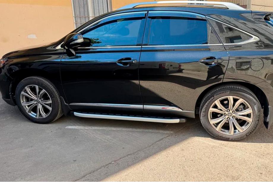 Lexus RX 2009–2015 Sidetrin Fullmond (2 stk., aluminium) Foto 2