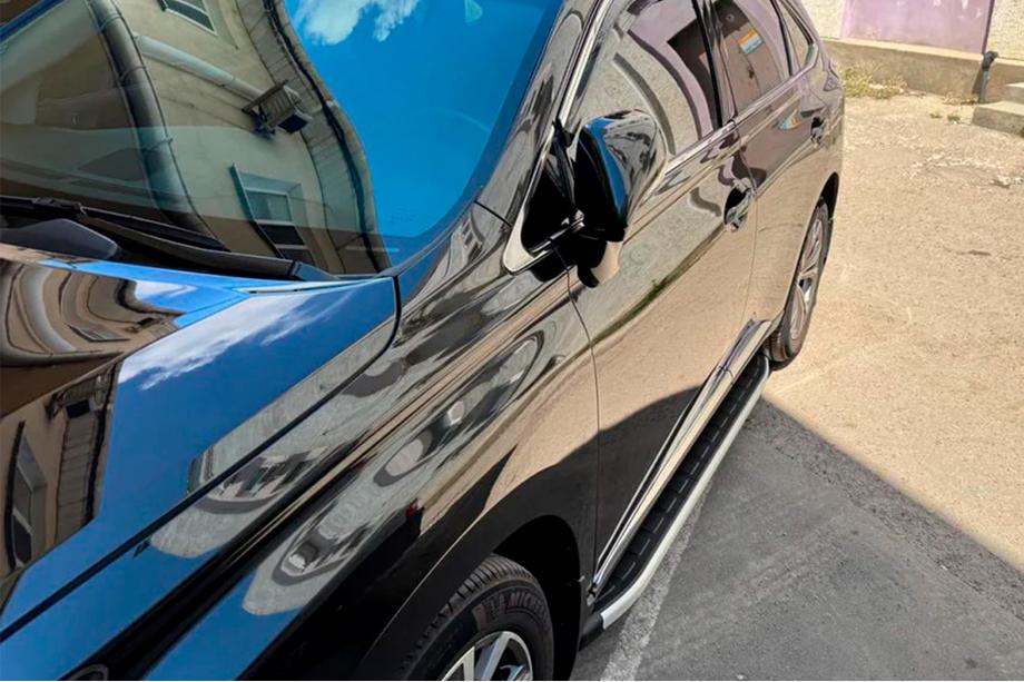 Lexus RX 2009–2015 Sidetrin Fullmond (2 stk., aluminium) Foto 5