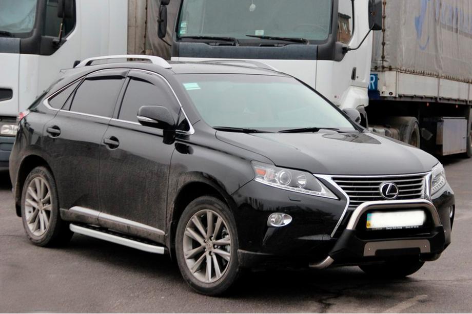 Lexus RX 2009–2015 Sidetrin Fullmond (2 stk., aluminium) Foto 10
