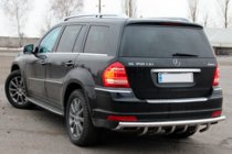 Mercedes GL-klasse X164 2006–2012 Bagbøjle AK-style (rustfrit stål) foto 3
