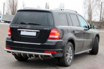Mercedes GL-klasse X164 2006–2012 Bagbøjle AK-style (rustfrit stål) foto 1