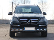Mercedes GL-klasse X164 2006–2012 Frontbøjle ST015 (rustfrit stål) foto 2