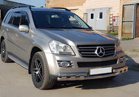 Mercedes GL-klasse X164 2006–2012 Frontbøjle ST015 (rustfrit stål) foto 6