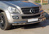 Mercedes GL-klasse X164 2006–2012 Frontbøjle ST015 (rustfrit stål) foto 8