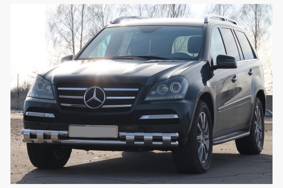 Mercedes GL-klasse X164 2006–2012 Frontbøjle ST015 (rustfrit stål) Image