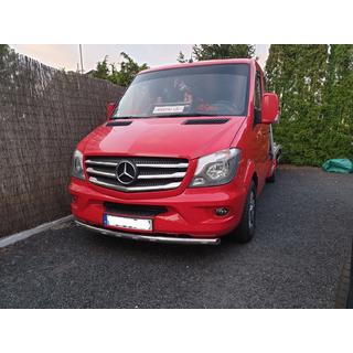 Nedre frontbøjle ST008 (rustfri) Mercedes Sprinter W906 2006–2018 foto 4