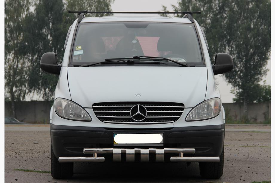 Mercedes Vito W639 2004–2014 Frontbeskyttelsesbøjle Shark ST015 (rustfrit stål) Image