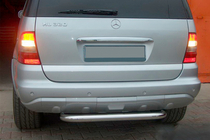 Mercedes ML W163 1997–2005 Bagbøjle AK006 (rustfri stål) foto 1